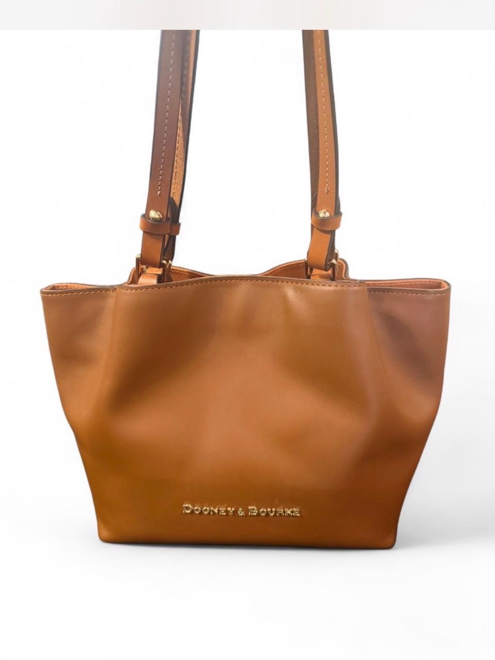 Dooney & Bourke City Barlow Handbag in Brown Leather